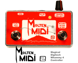 Molten MIDI 2 - Digitech Whammy 4 Controller